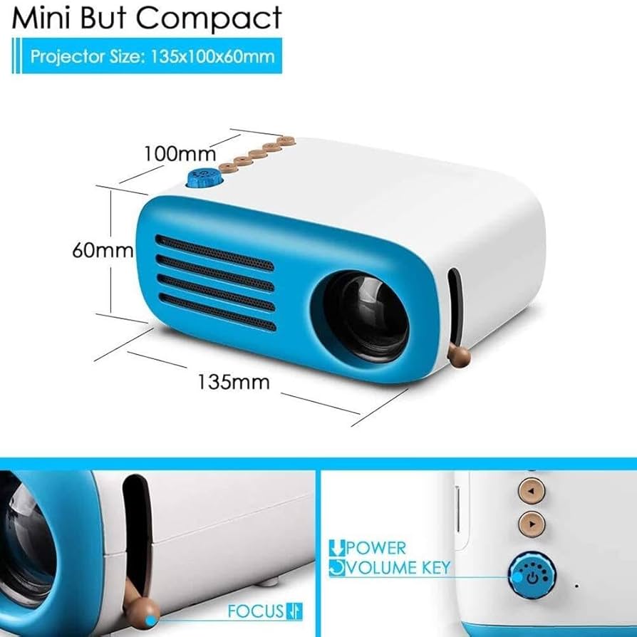 Amazon.com: generic Mini Portable LED Video Projector, Easy